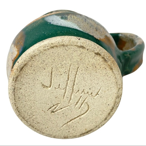 2 Piece Old Pottery Mug and Sugar Dish. Old Fart/Sweet n Low Camouflage Design - Picture 5 of 8